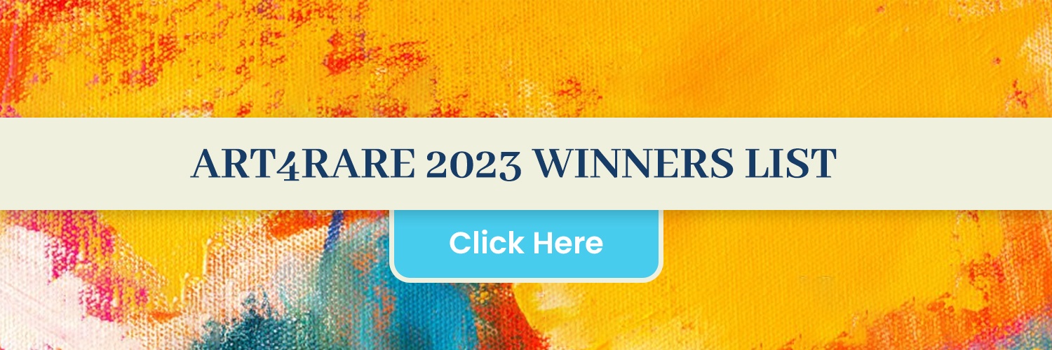 The banner image of the ART4RARE 2023 Winner List.