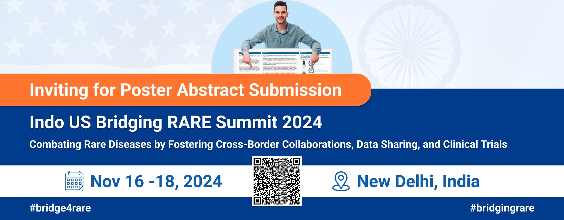 Inviting for poster Abstract Submission Indo US Bridging RARE Summit 2024 